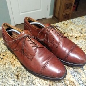 Allen Edmonds Cap-Toe Oxford 3458 Dress Men 12D Leather USA